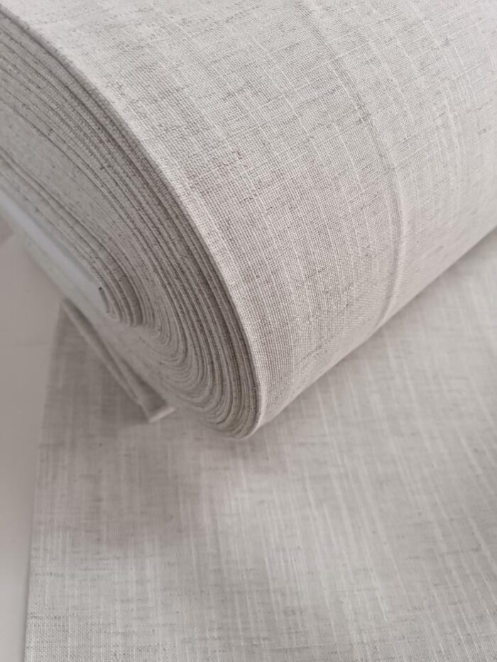 Açık gri keten fon perde fiyatları