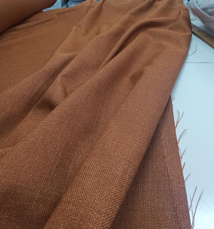 Kahve keten fon perde fiyatları