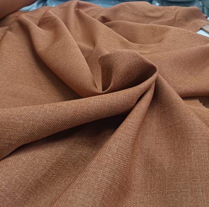 Kahve keten fon perde fiyatları