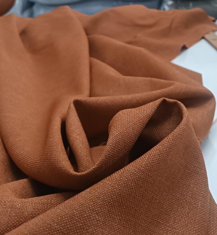 Kahve keten fon perde fiyatları