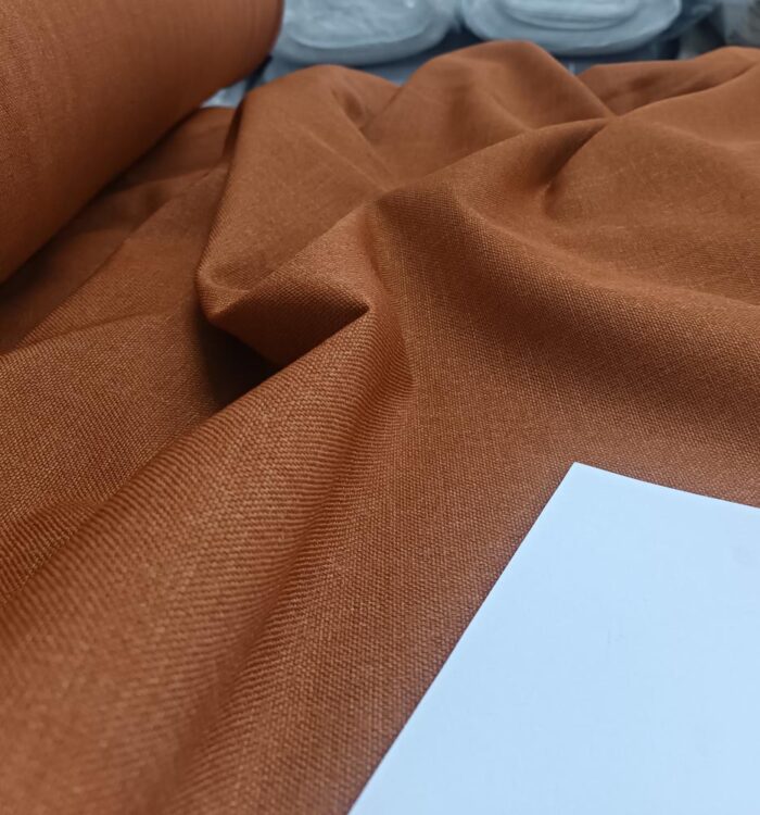 Kahve keten fon perde fiyatları