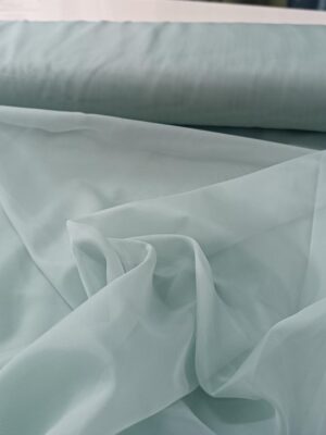 Mint yeşili tül perde