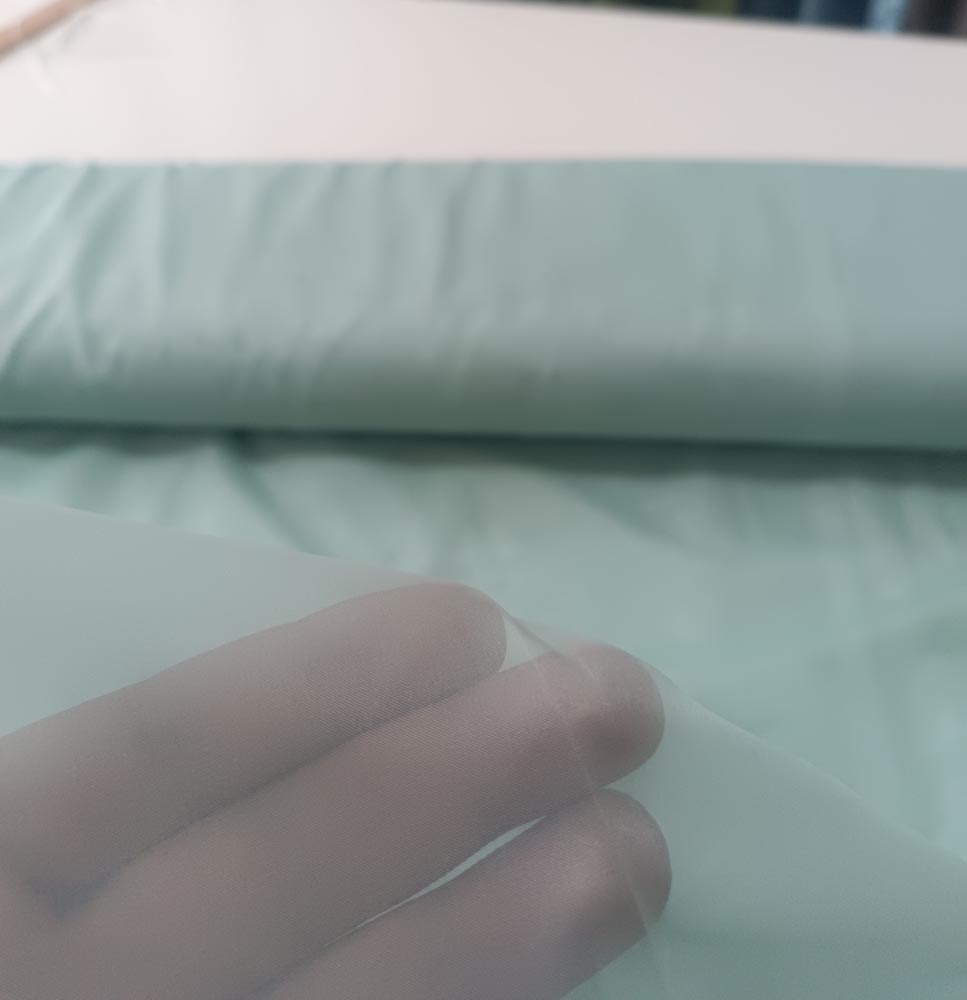 Mint Yeşili Tül perde modelleri (3)