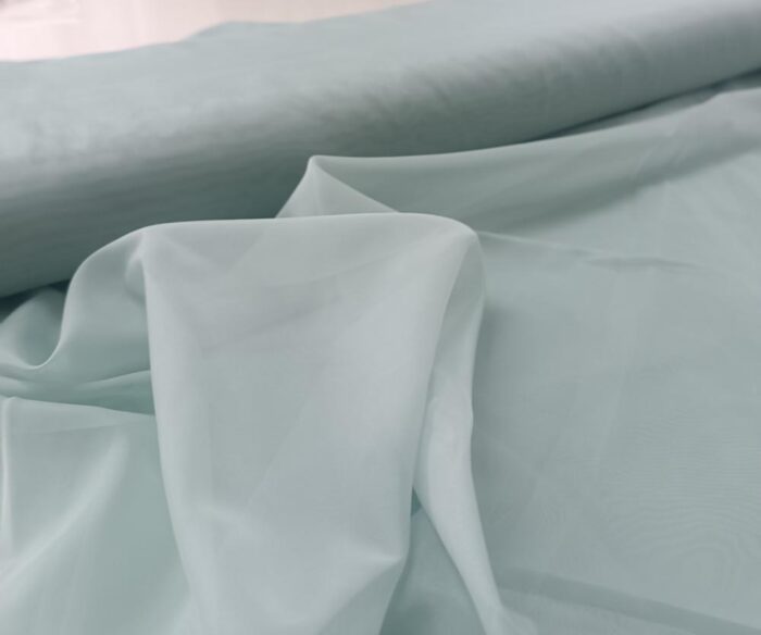 Mint yeşili tül perde