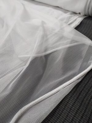 Ekru Düz Tül Perde