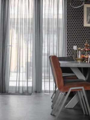 gri düz tül perde fiyatları