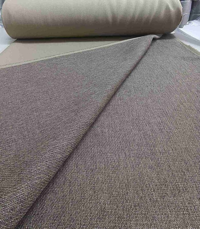 kahverengi keten perde