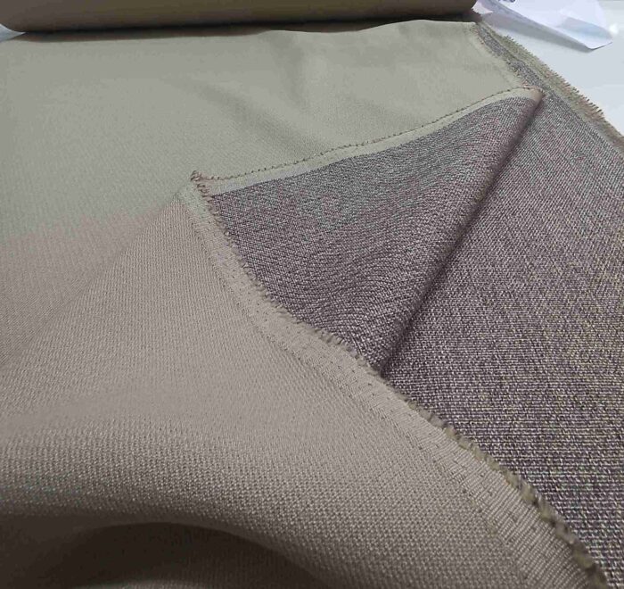 kahverengi keten perde