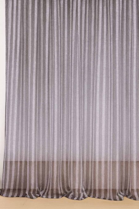 pinterest Lila çizgili tül perde