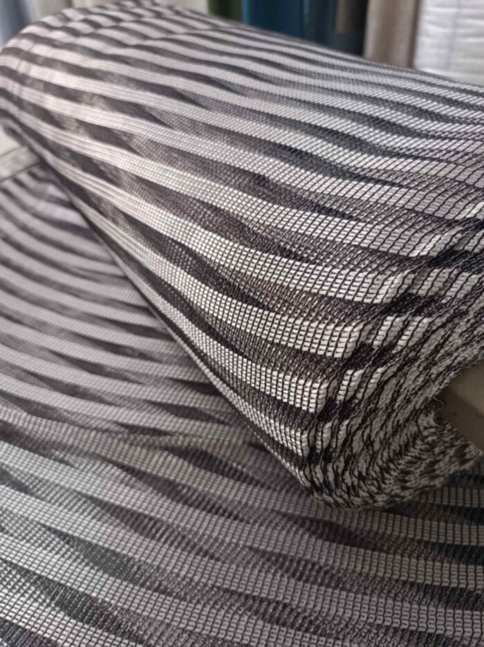 pinterest Lila çizgili tül perde