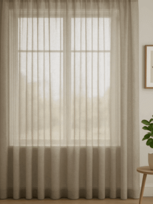 Bej rengi Tül Perde, Pinterset perde fikirleri