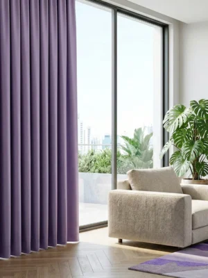 Mor karartma fon perde