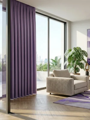 Fon perde mor karratma