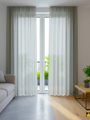 Kahverengi sık dokulu tül perde fiyatları