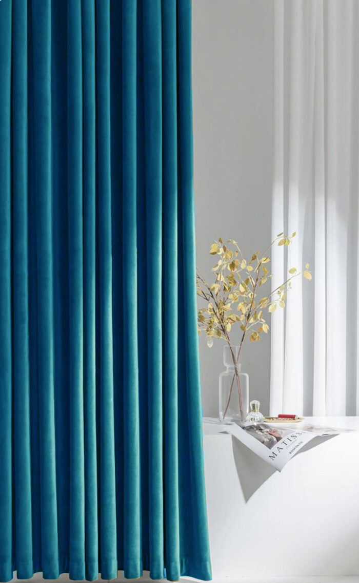 pinterest mavi fon perde