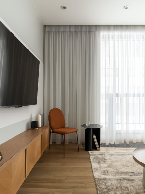 Gri tül perde modası