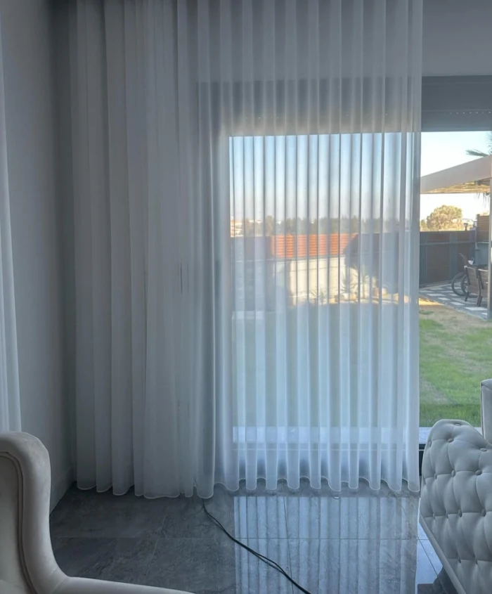 ekru krem düz perde fiyatları