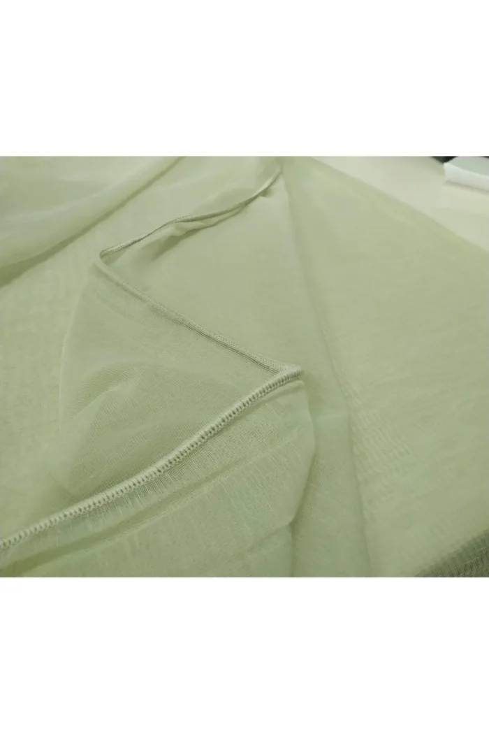 yeşil tül perde modelleri Çocukodası perde fikirleri