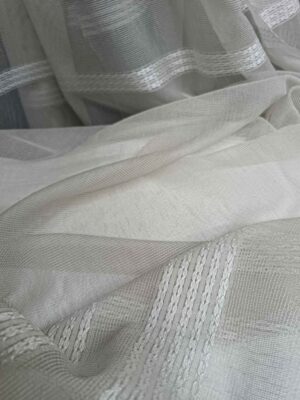 Taç Tül perde Gri kete