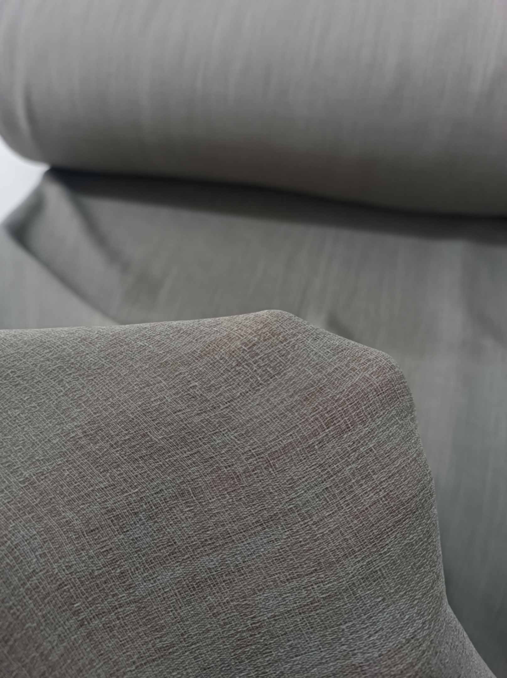 kahverengi keten tül perde4