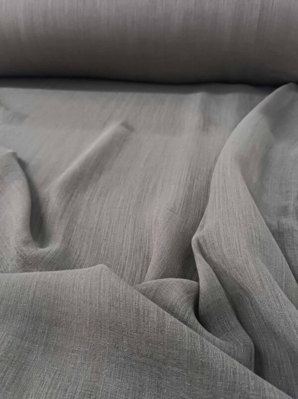 kahve keten tül modelleri