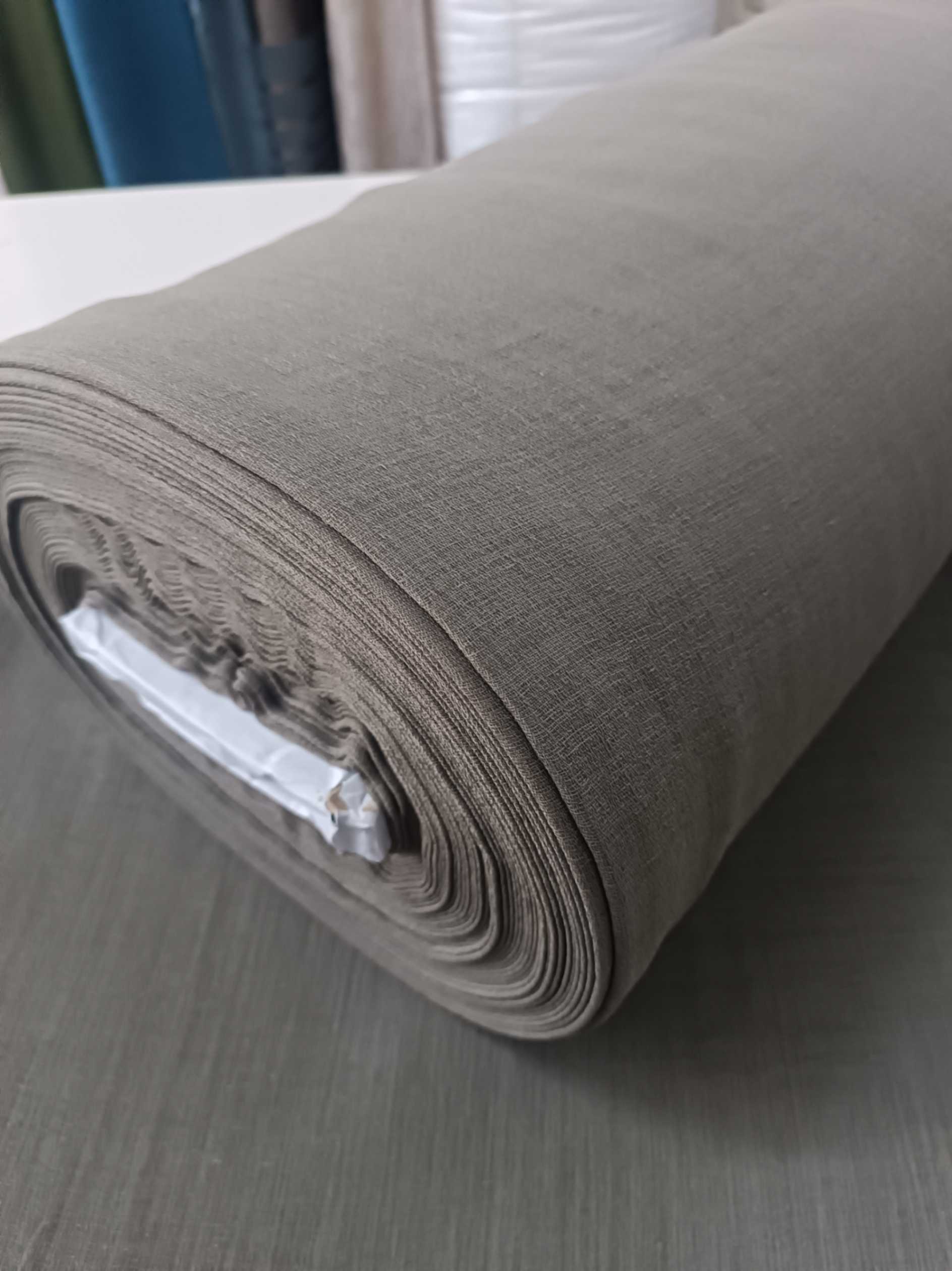 kahverengi keten tül perde7