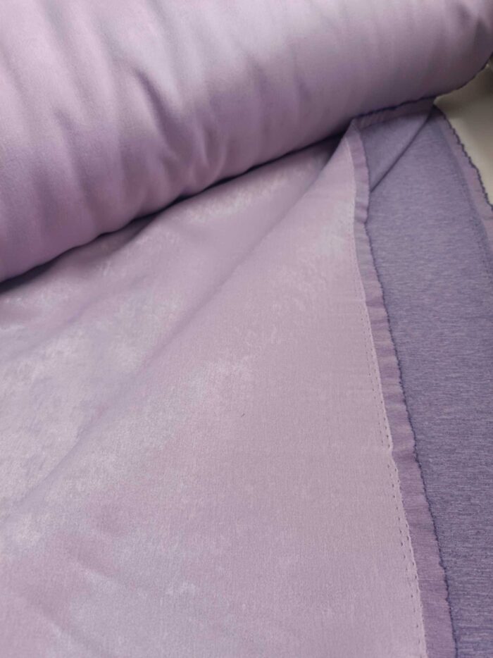 Lila soft perde mor renkli