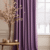 Saten perde mor renkli fiyatları