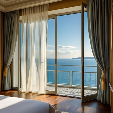 otel odası perde örnekleri, otel odası fon perde seçimi fiyatı