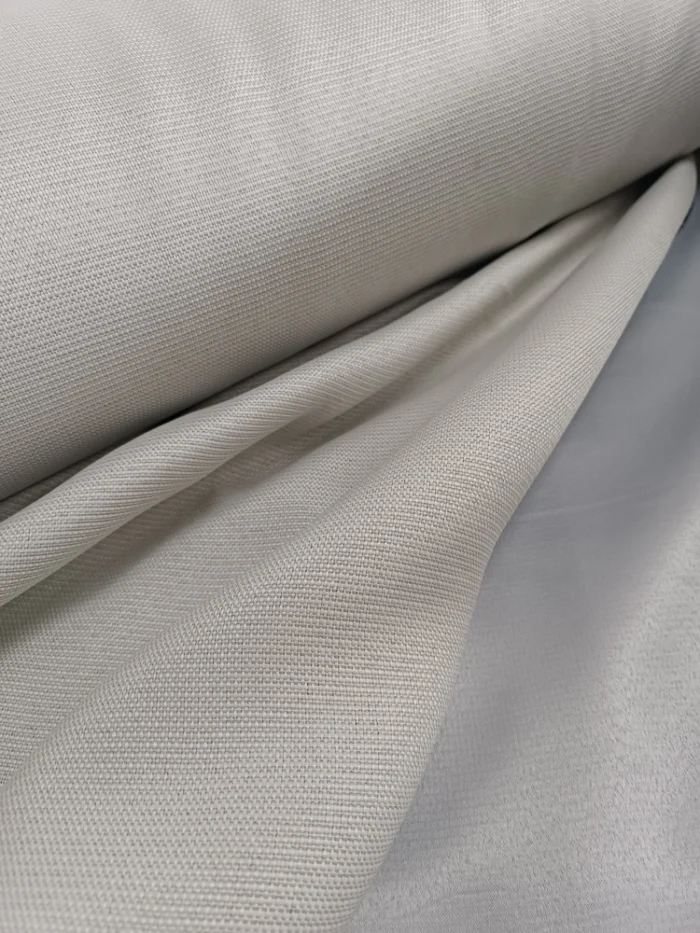 Gri Keten karartma fon perde