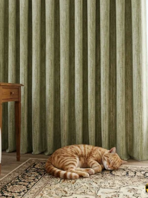 Lante Açık Yeşil Fon Perde Jakar