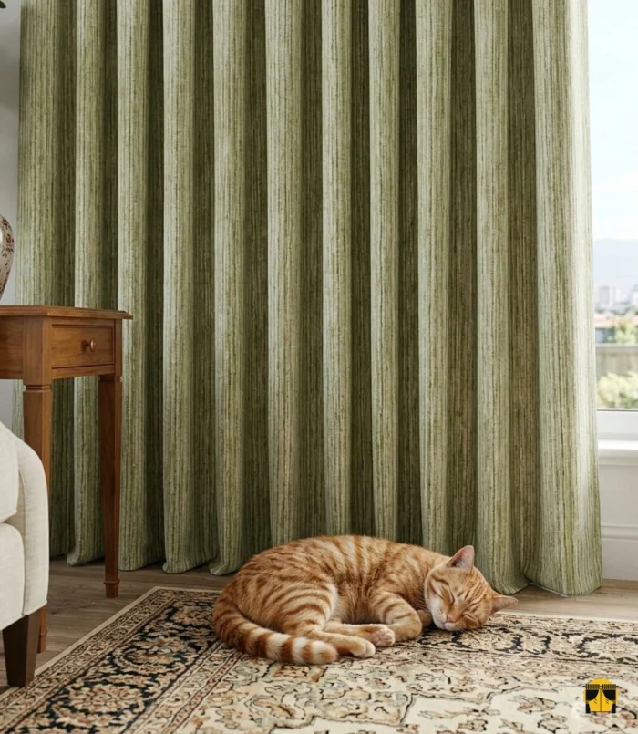 Lante Açık Yeşil Fon Perde Jakar