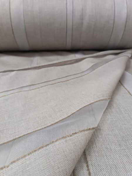 Sütlükahve keten tül perde modelleri