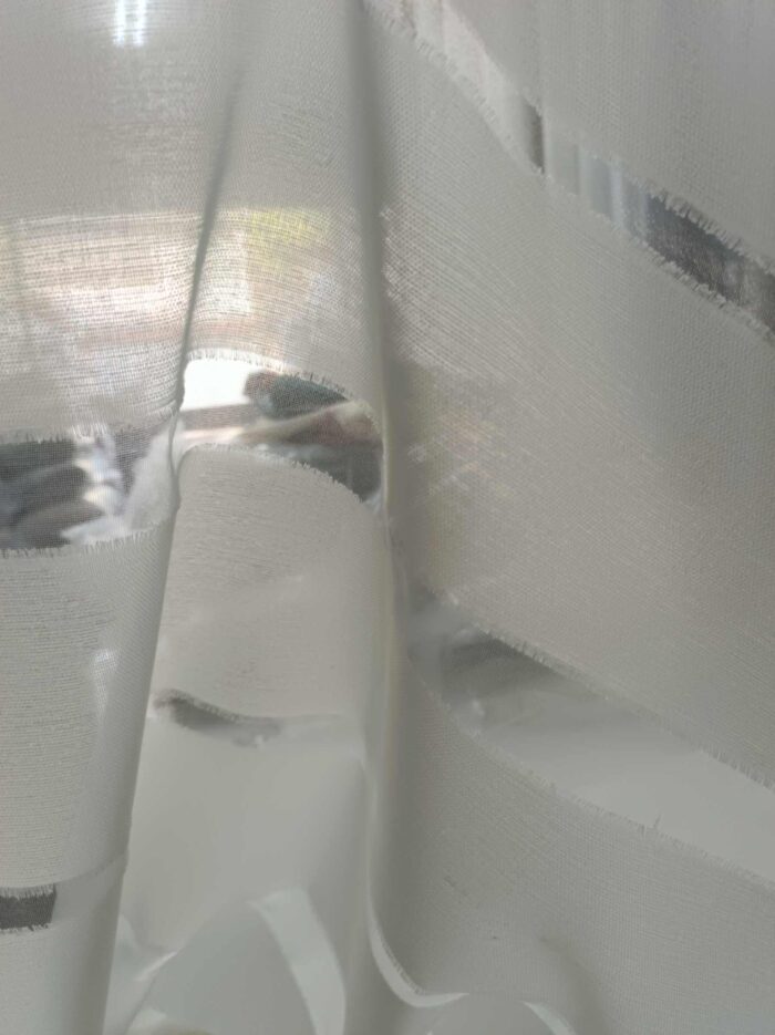 Krem rengi keten tül, perde mağazası