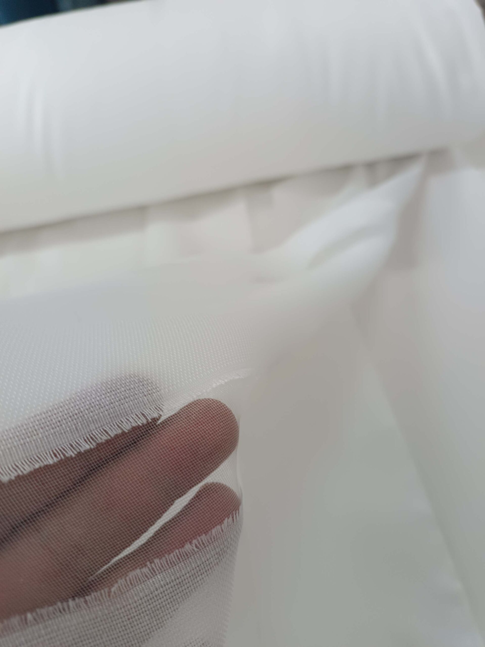 Line şeritli keten tül perde fiyatları2