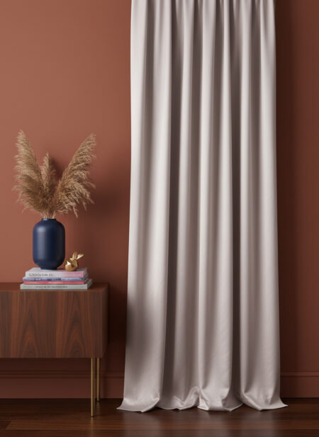 Ucuz Açık Gri karartma perde