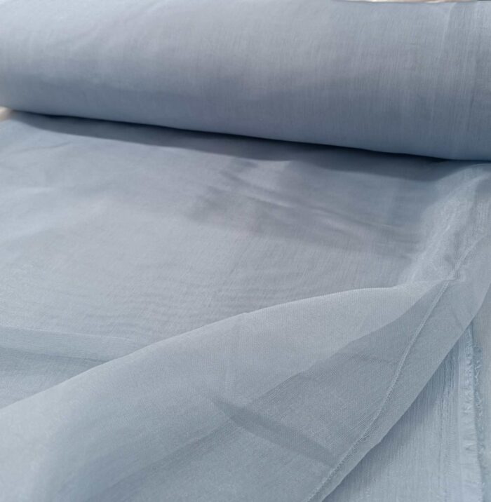 açık mavi tül perde, ipeksi tül perde