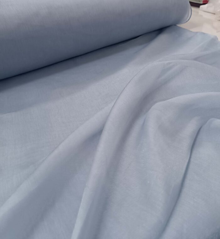 açık mavi tül perde, ipeksi tül perde