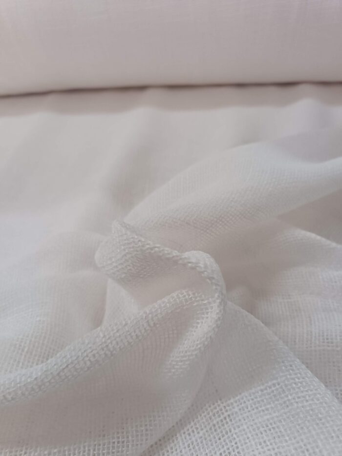 toz pembe keten tüller