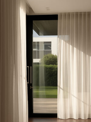 toz pembe keten tüller