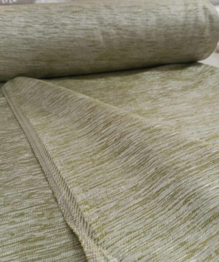 açık yeşil fon perde modelleri