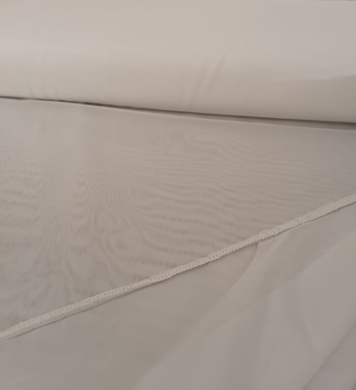 krem tül perde modelleri