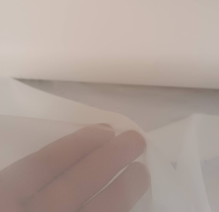 krem tül perde modelleri