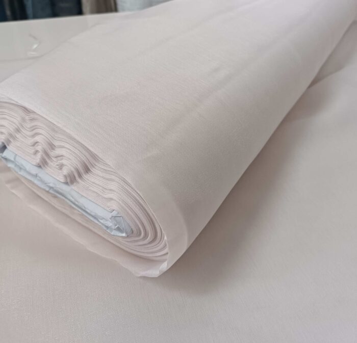 Açık pudra salon tül perdeleri