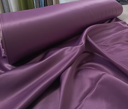 Mor renkli saten perde modelleri