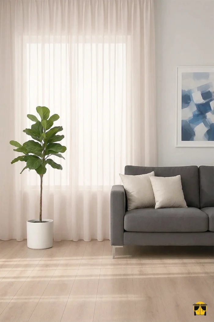 Desensiz ve mat yüzeyiyle dikkat çeken pudra tülün yakın plan çekimi; kumaşın ipeksi yumuşaklığı ve kaliteli mikro dokuma yapısı