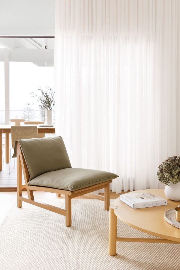 Toz Pudra İnce Şeritli Tül Perde8 Pudra rengi tül perde fiyatları