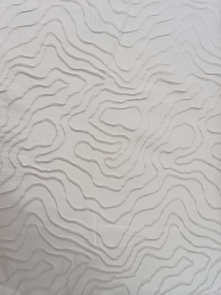 Krem kabartma desen,ucuz perde