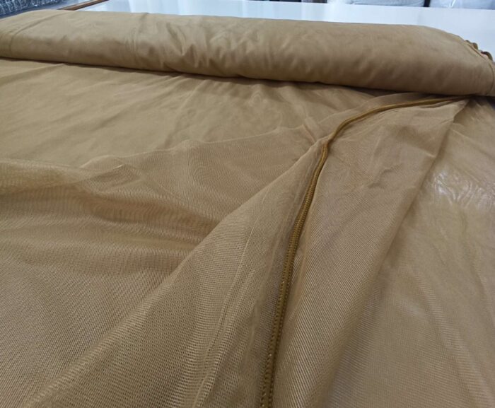 hardal sarı tül perde