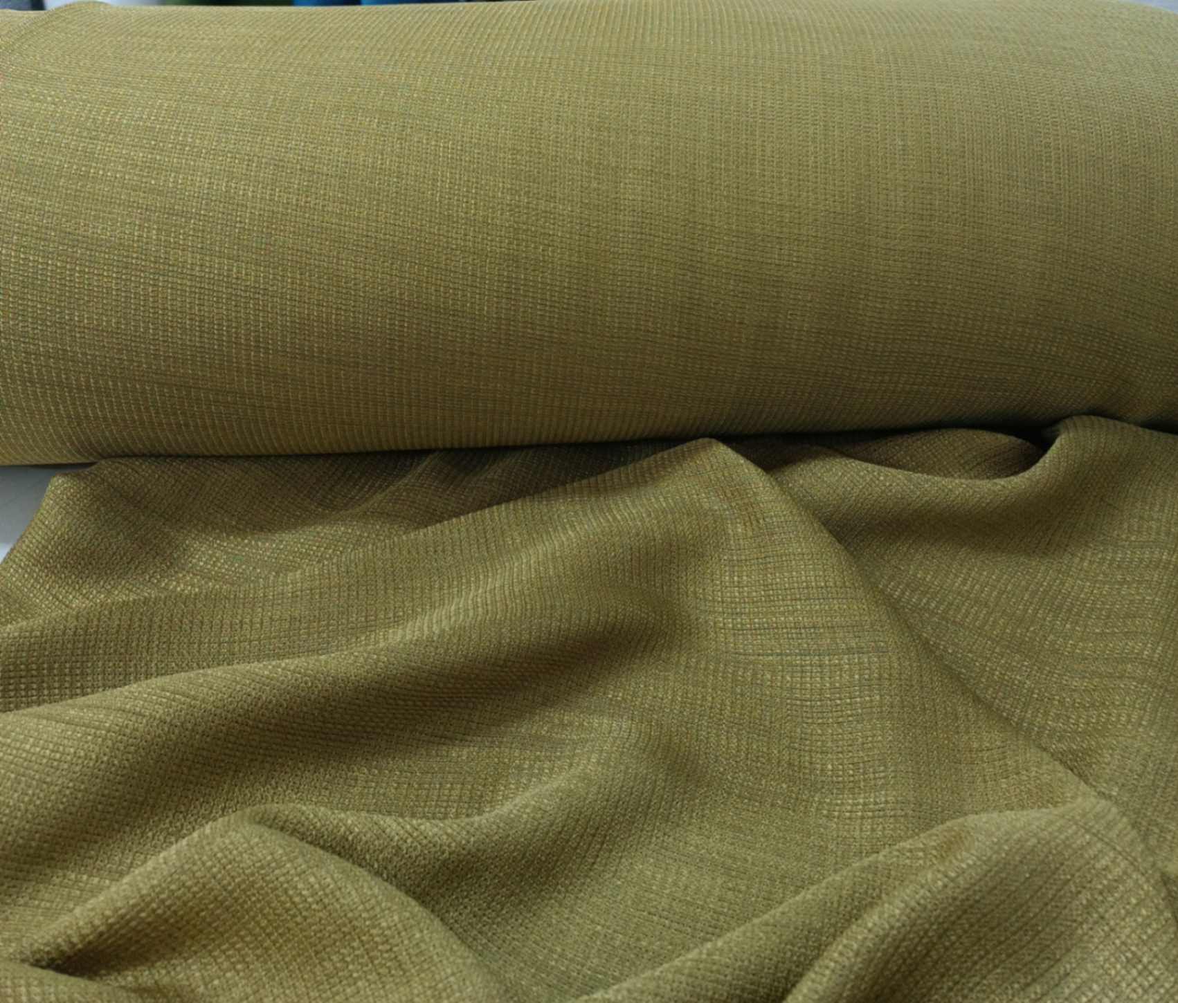 hardal yeşili fon perde modelleri2